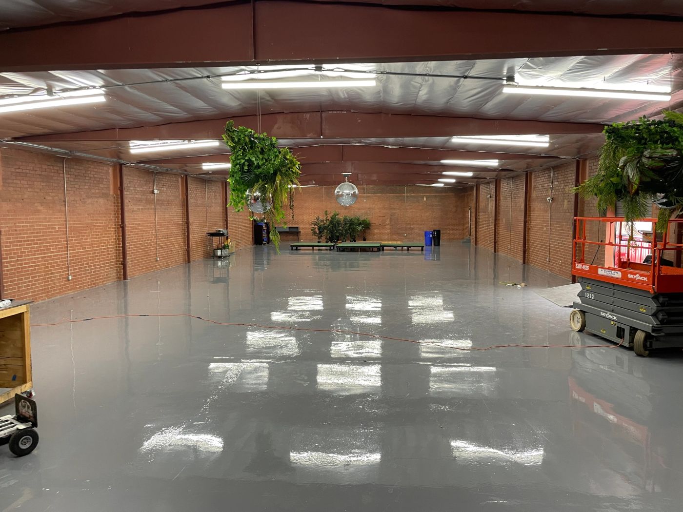 Alternative view of our existing warehouse space
